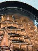 Copper Sailboat Wall Hanging Coppercraft Guild 1970