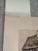 Trio of Willi Foerster Etching Prints of Rothenburg, Germany