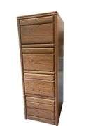 Solid Wood Filing Cabinet