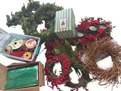 Variety of Holiday Decor