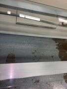 Glass Top Foyer Table