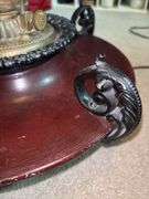Moses Swan &  McLewee Co Converted Oil Lamp