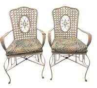 Pair of Wicker Chairs