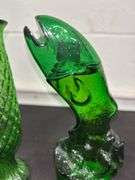 Collectible Green Glass Variety