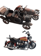 Metal Cars and Motorcycle