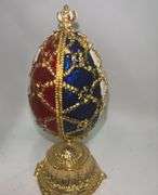 Variety of Collectible Enamel Eggs