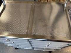 Metal Rolling Storage Cart