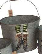 Trio of Halloween Buckets
