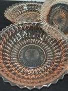 Pink Depression Glass Variety