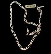 Sterling Silver Figaro Necklace