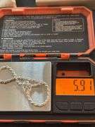 Sterling Silver Rope Necklace and Bracelet