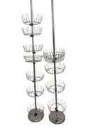 Adjustable Revolving Show Racks
