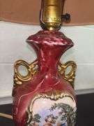 Victorian George and Martha Table Lamp