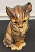 Tabby Cat Figurine