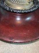 Moses Swan &  McLewee Co Converted Oil Lamp
