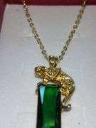 Leopard Sterling Silver Pendant