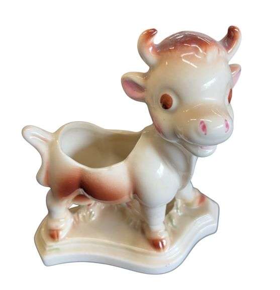 Vintage Milky the Cow Planter