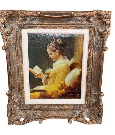 Jean-Honoré Fragonar Framed Reproduction