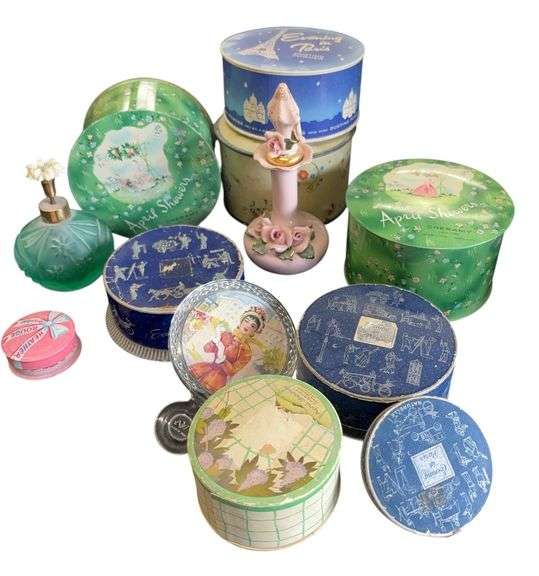 Powder Boxes and Decanters