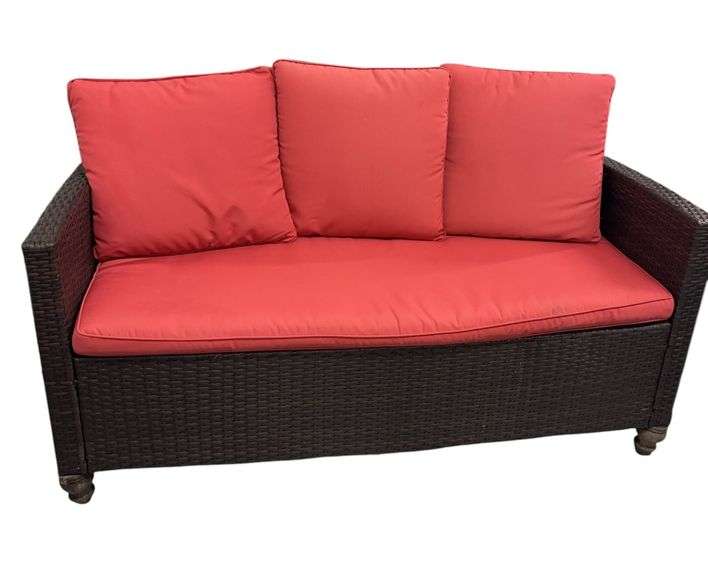 Wicker Sofa