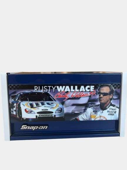 Rusty Wallace Snap-On Mini Toolbox
