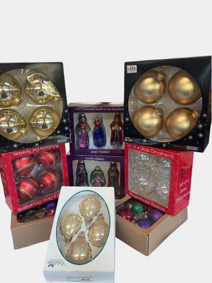 Glass Ornament Assortment