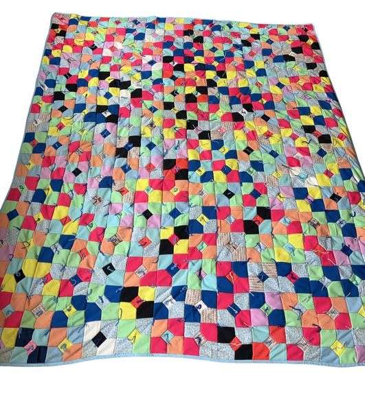 Tumbler Patchwork Quilt