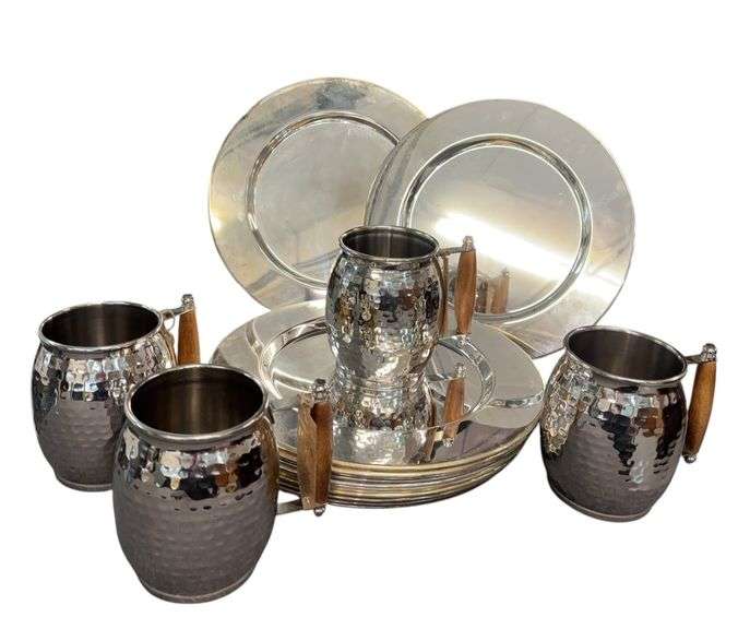 Moscow Mule and Plate Set