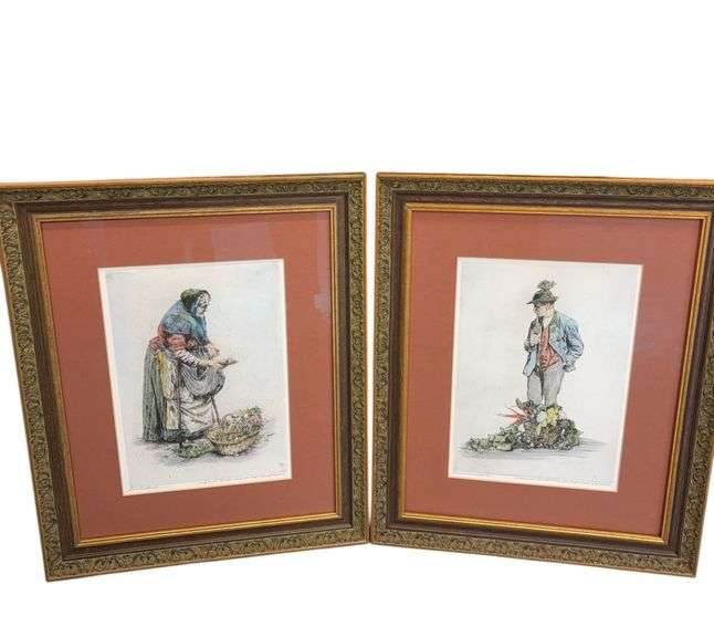 Pair of Paul Geissler Framed Prints