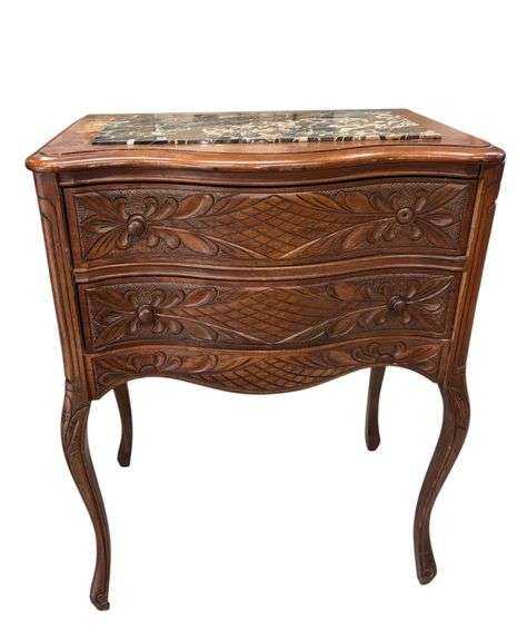 French Louis XV Style Side Table