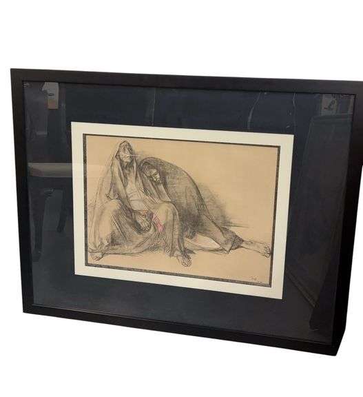 Francisco Zúñiga "Madre e Hija" Framed Print