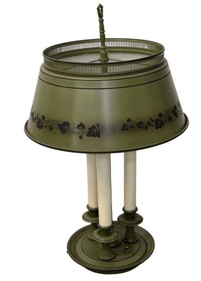 Vintage Bouillotte Table Lamp