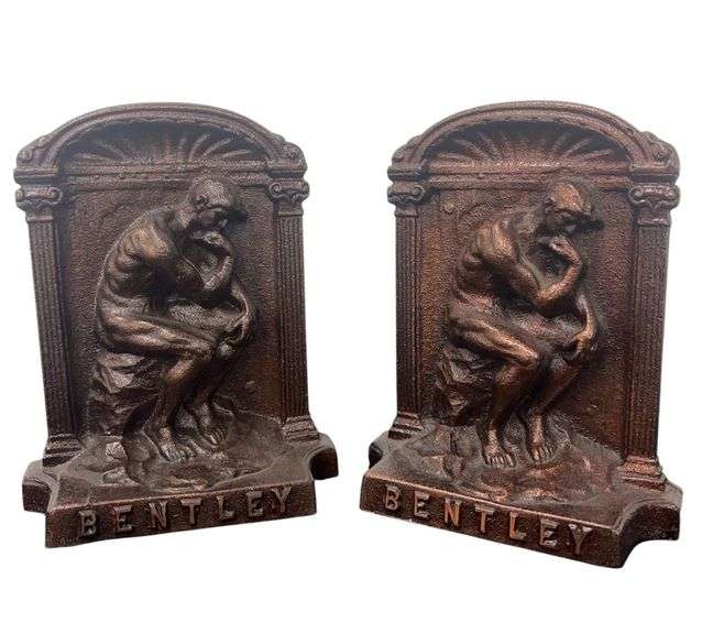 Vintage Cast Iron Bookends