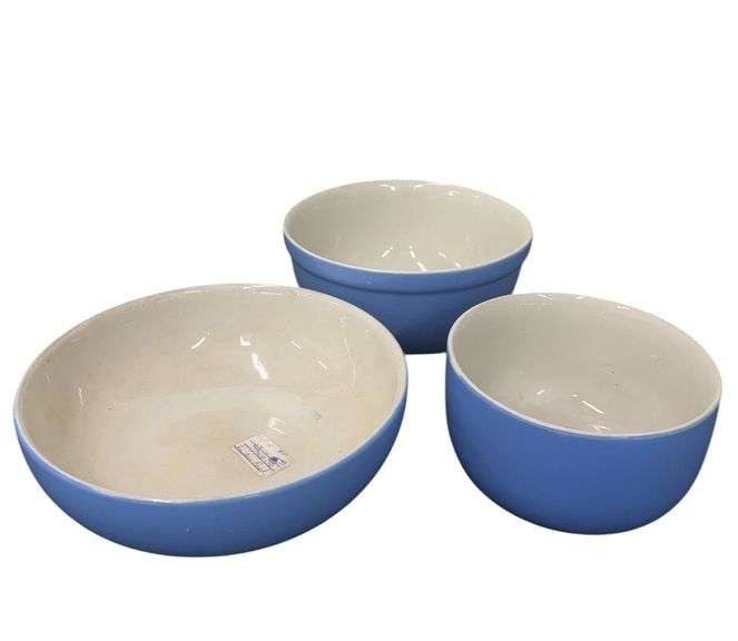 Periwinkle Blue Mixing Bowls