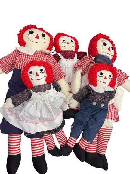Raggedy Ann and Andy Dolls