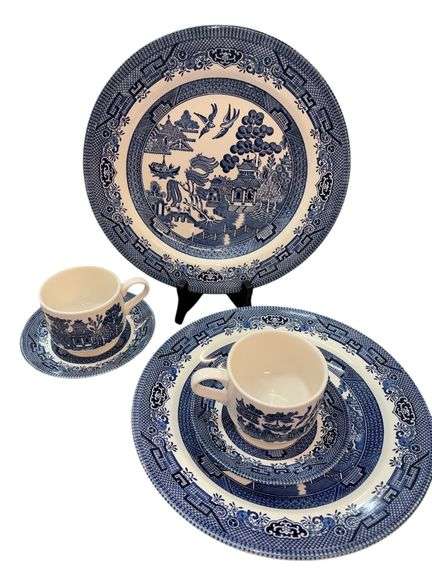 Churchill Blue Willow China