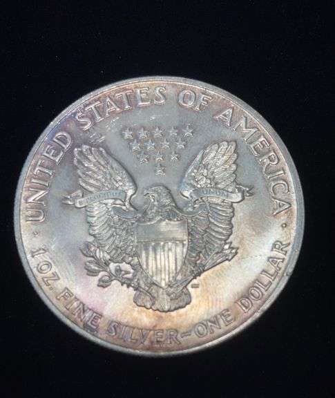 1oz. 1990 Silver Eagle Coin
