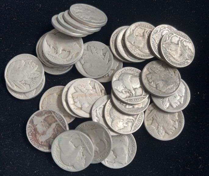 Assorted Buffalo Nickels (33)
