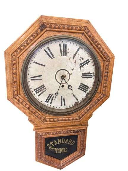Antique Gilbert "Admiral" Model Wall Clock