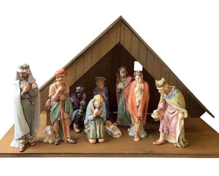 Vintage Goebel Hummel Nativity Set