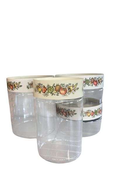Pyrex Spice of Life Canister Set
