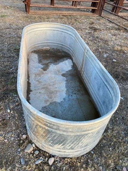HW Brand Galvi stock tank 8’ oval