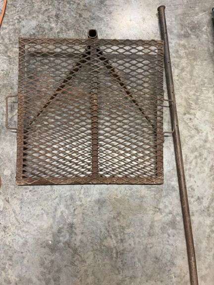 Campfire Cooking Grate with Pole