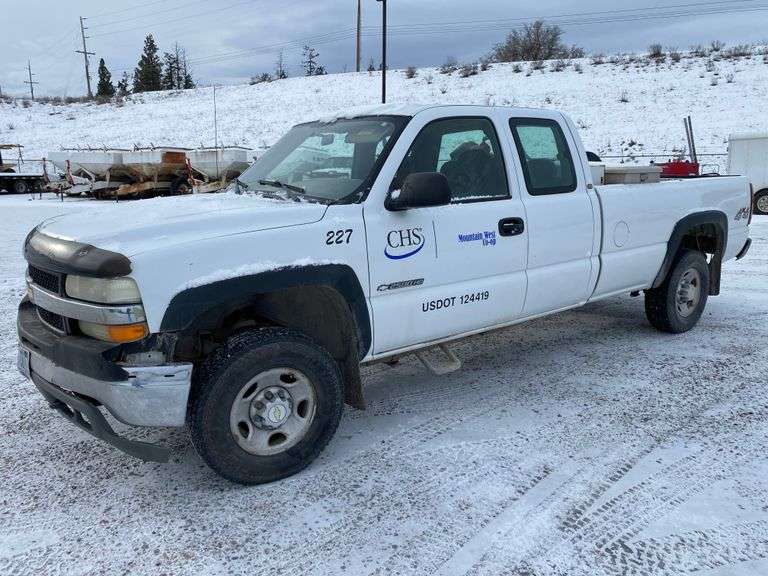 2002 CHEVROLET 2500 HD