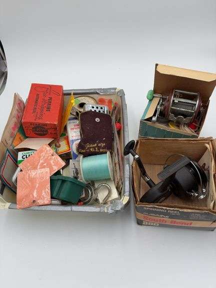 Assortment of Vintage Fishing Gear