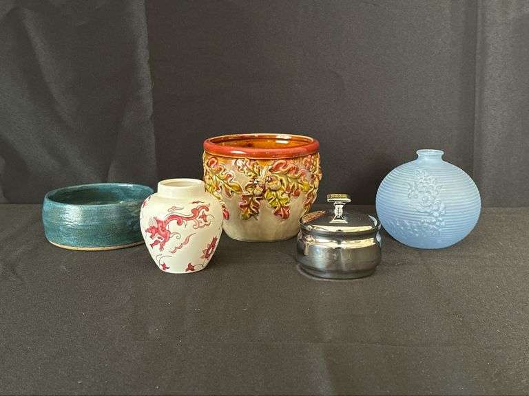 Ceramic, Glass, and Metal Vessels