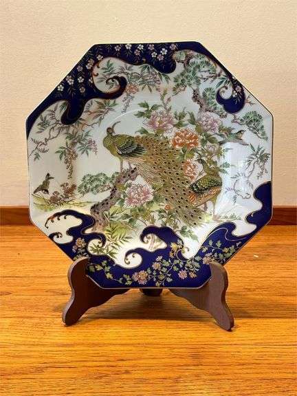 Octagonal Porcelain Plate