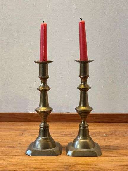 Brass Taper Candle Holders