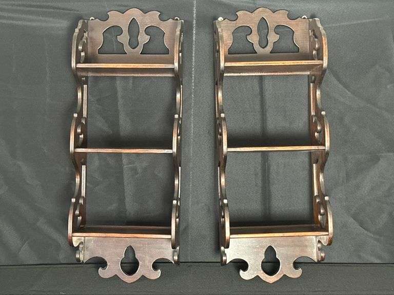 Wooden Wall-Mounted Shelves