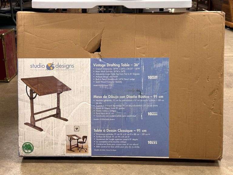 Studio Designs Vintage Drafting Table